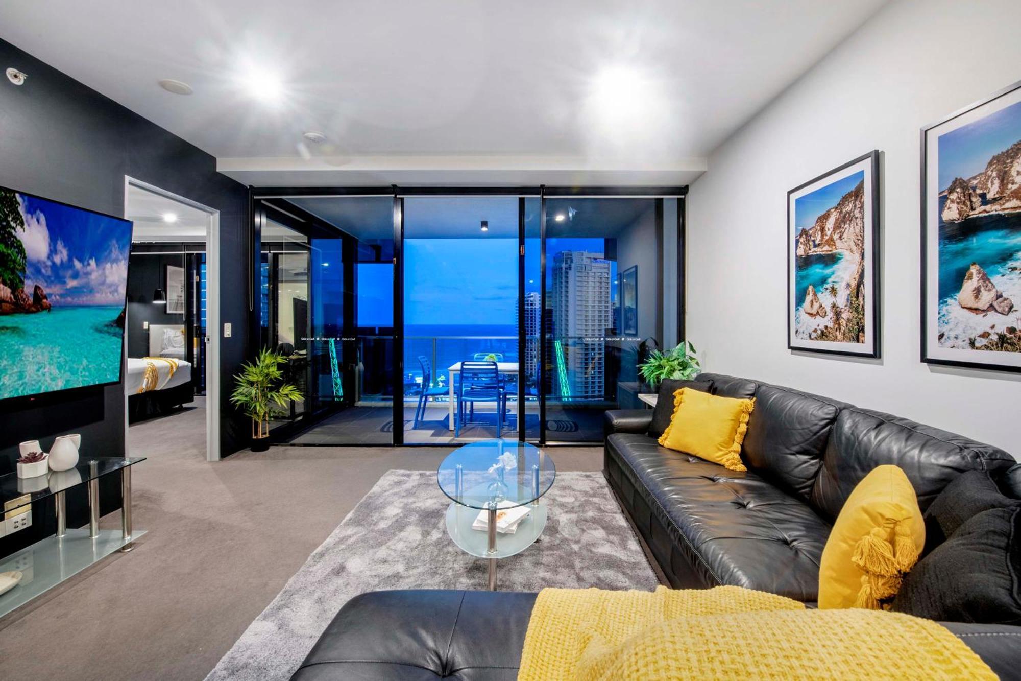Ocean View Apartments With Balcony - Circle On Cavill - Central Location! - Self Contained & Privately Managed Gold Coast Ngoại thất bức ảnh