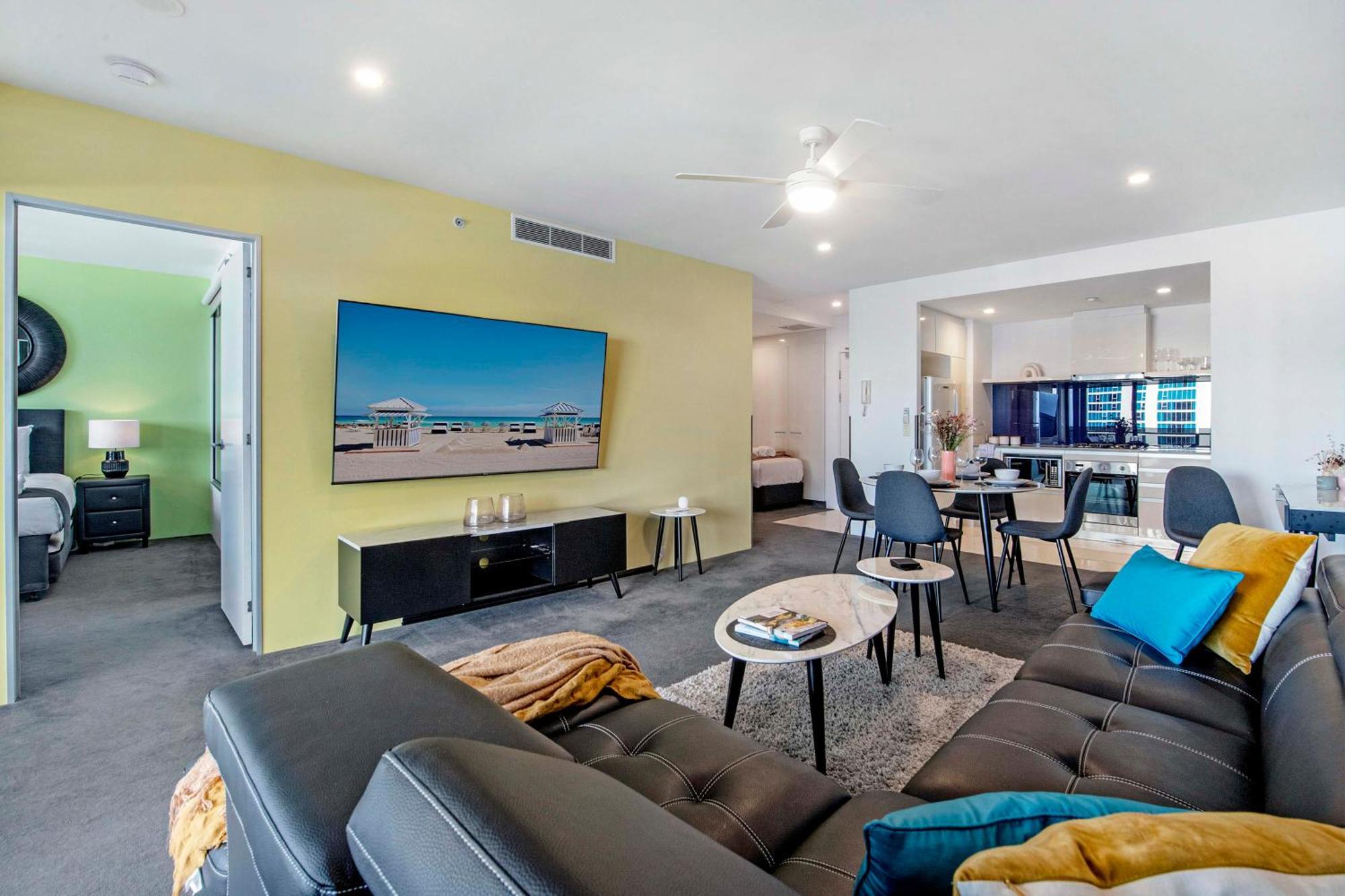 Ocean View Apartments With Balcony - Circle On Cavill - Central Location! - Self Contained & Privately Managed Gold Coast Ngoại thất bức ảnh