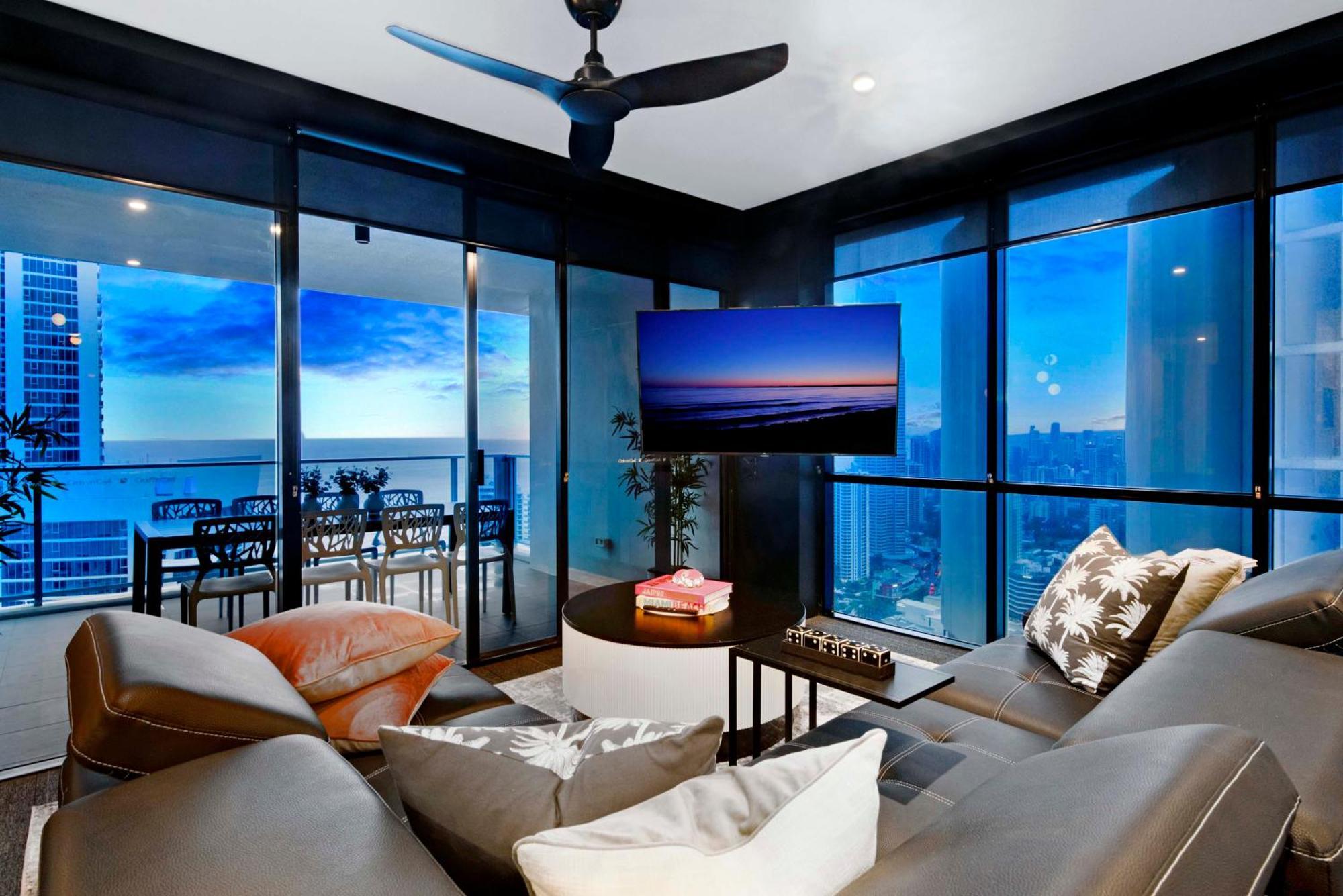 Ocean View Apartments With Balcony - Circle On Cavill - Central Location! - Self Contained & Privately Managed Gold Coast Ngoại thất bức ảnh
