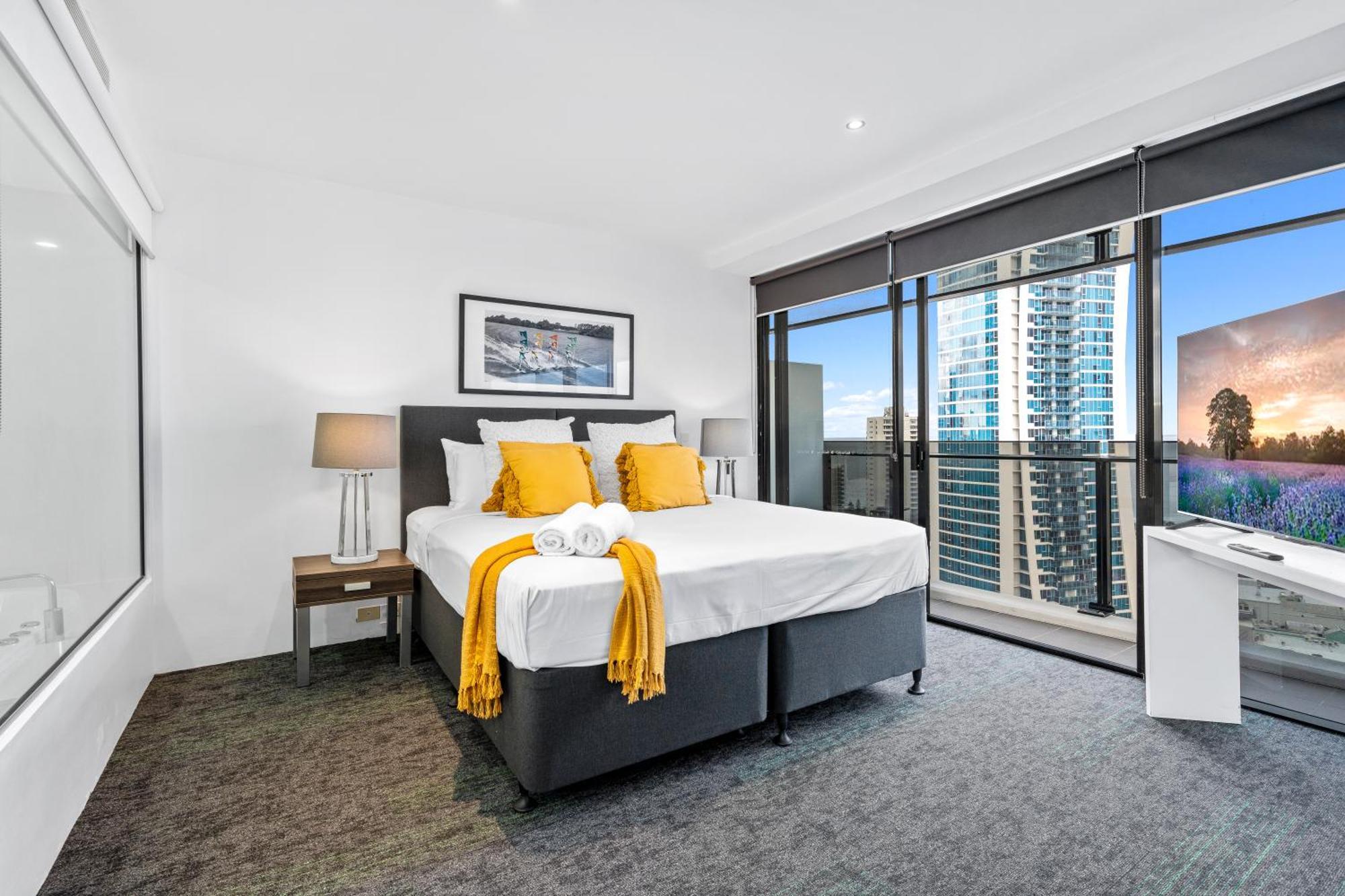 Ocean View Apartments With Balcony - Circle On Cavill - Central Location! - Self Contained & Privately Managed Gold Coast Ngoại thất bức ảnh